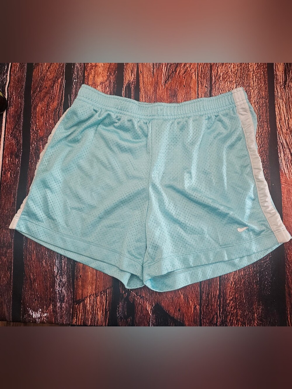 Designer women small clothes nike athletic teal shorts